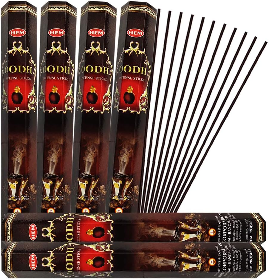 TRUMIRI Oud Incense Sticks and Holder Bundle