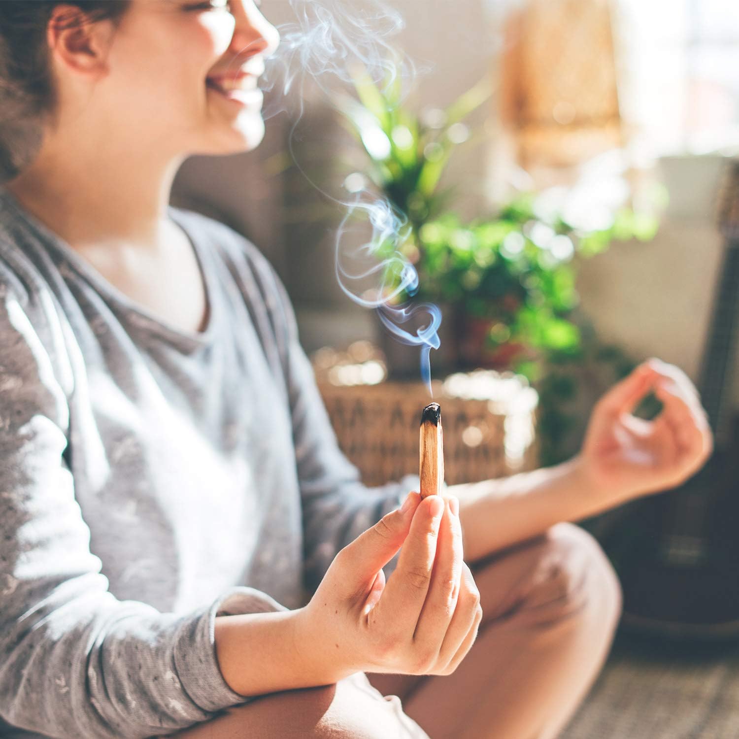 Chakra Energy Balance Kit with Crystal Pendulum and Palo Santo