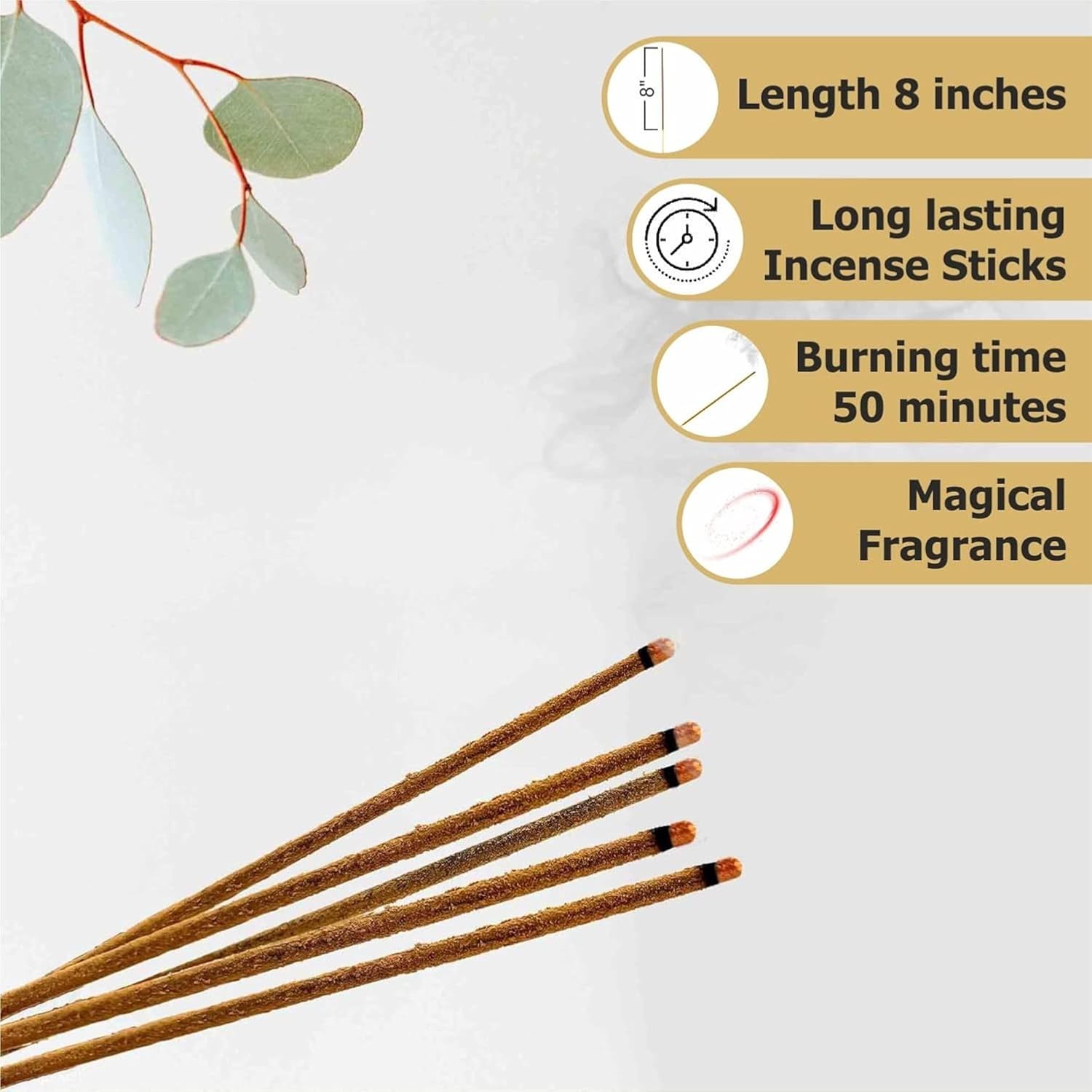 ARO VATIKA Vedic Agarwood Incense Sticks 144 in Pack of 12