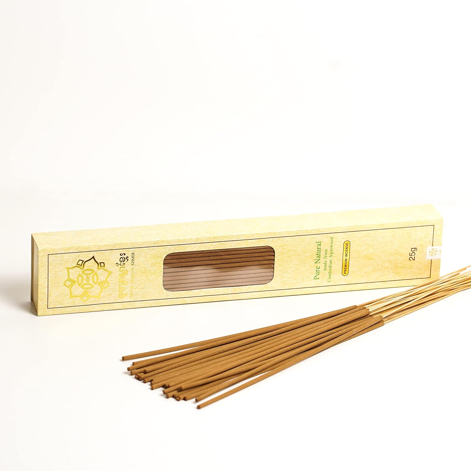 Crassna Premium Agarwood Incense Sticks 25g Chemical Free