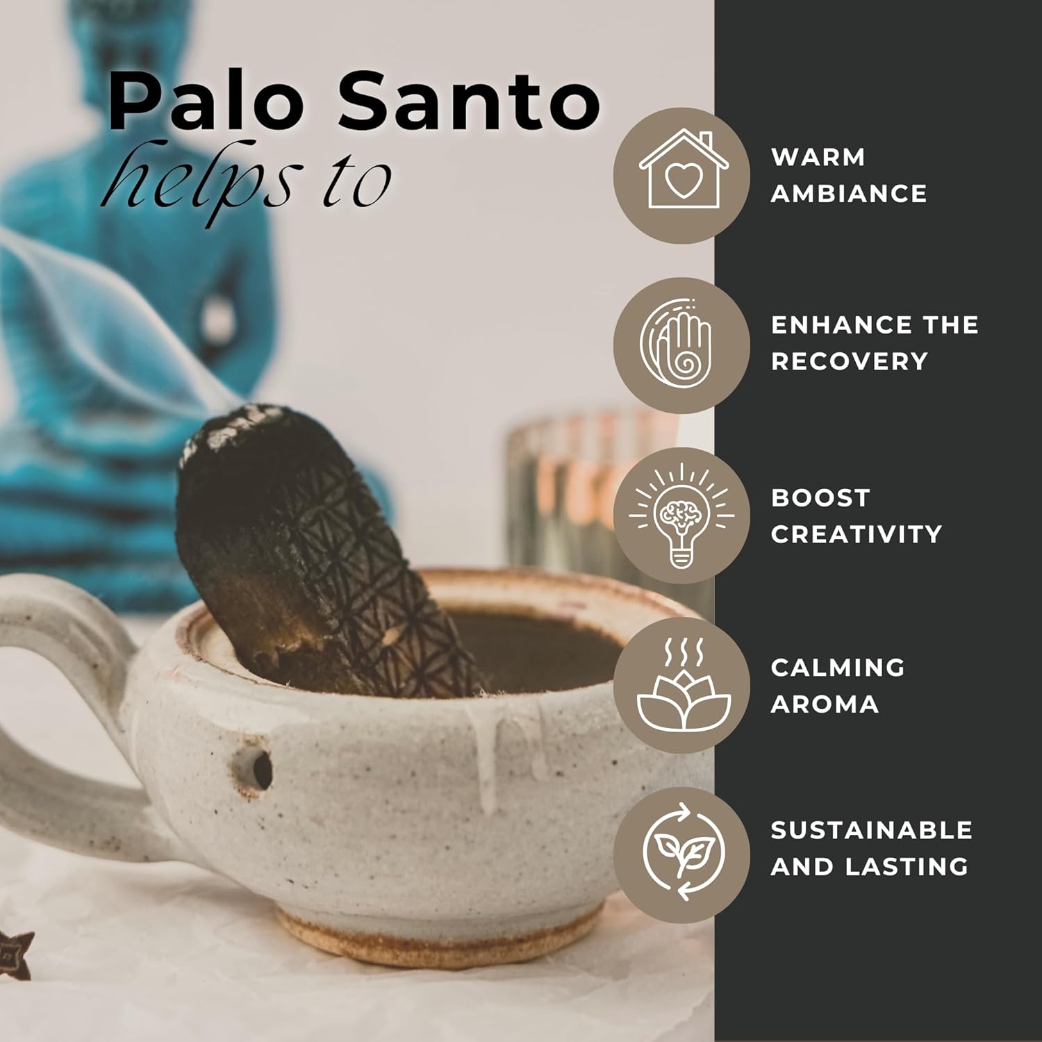 Ancient Veda Palo Santo Sticks Premium Grade from Peru