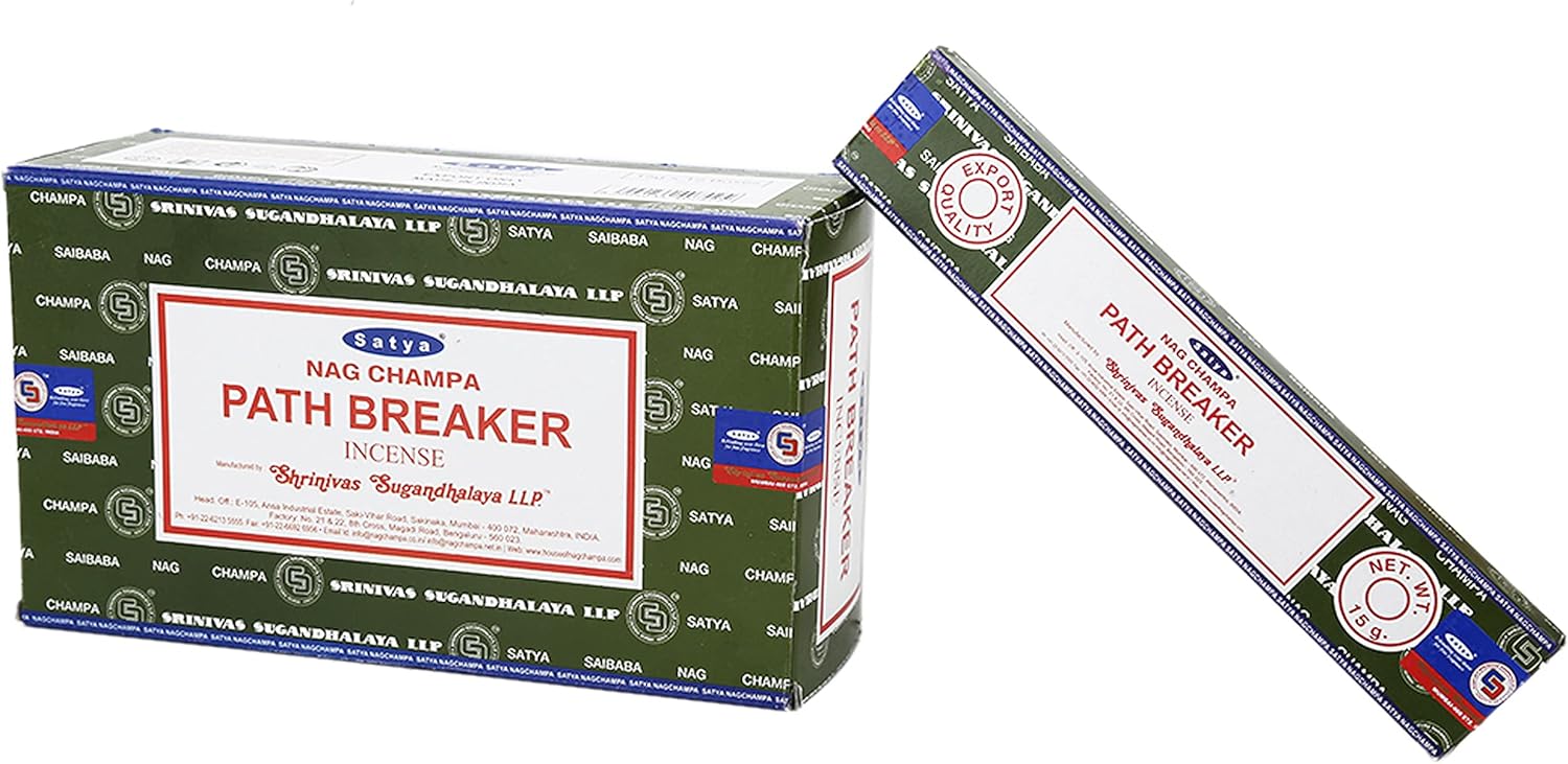 Satya Nag Champa Path Breaker Incense Sticks 15g x 12 Pack
