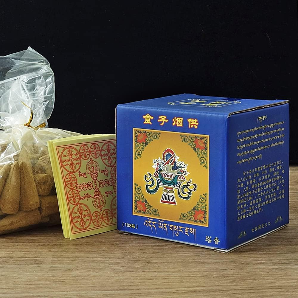 Tibetan Incense Cones for Meditation and Zen Aromatherapy