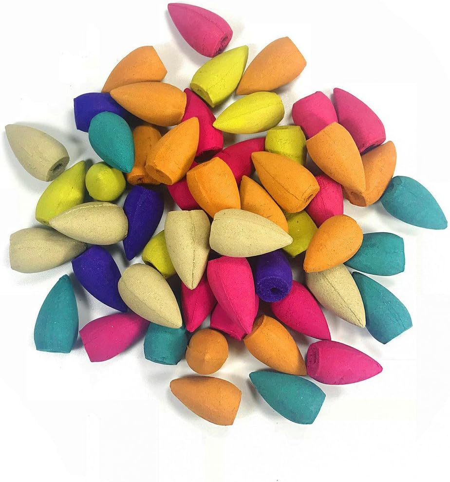 OTOFY 70 Piece Mixed Backflow Incense Cones