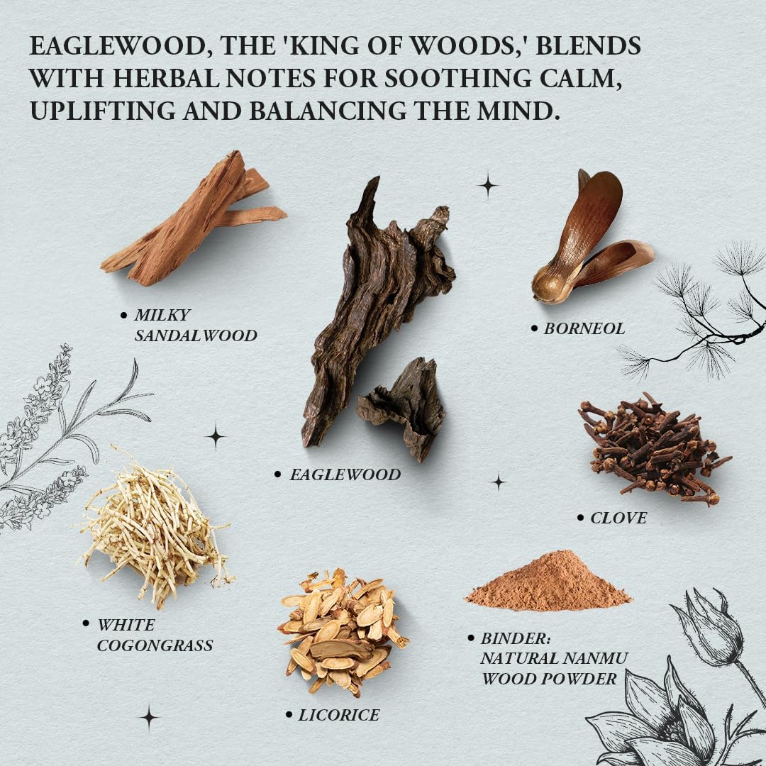Deep Sleep Relaxation Innergy Agarwood Incense Sticks