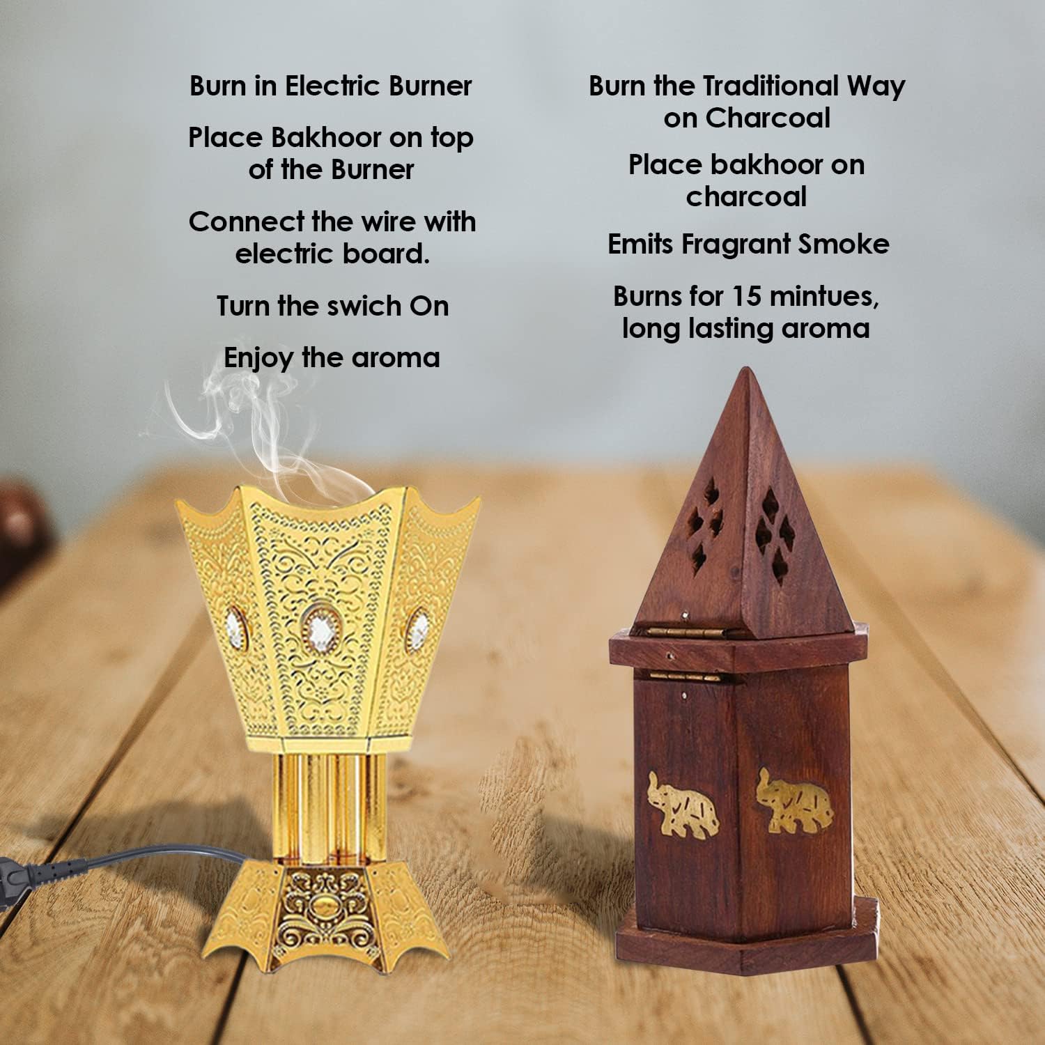 SAC Bakhoor Incense Bar 25g Assorted Scents