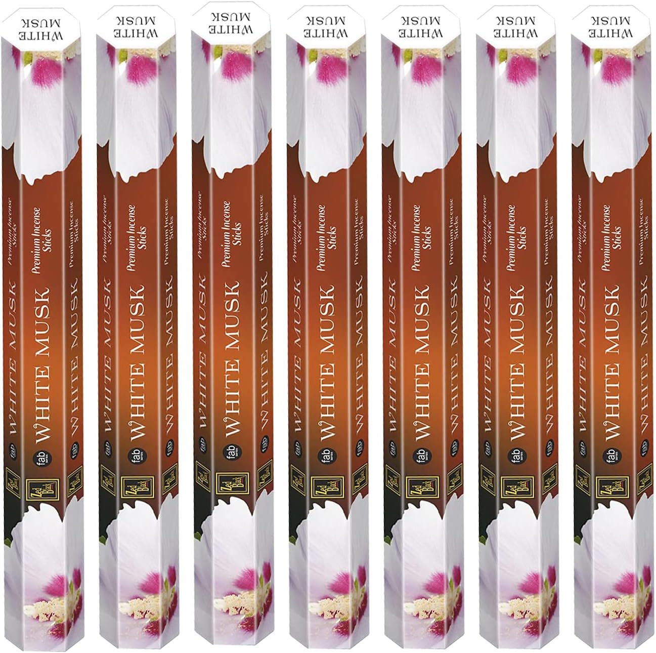 Zed Black White Musk Incense Sticks 120 Pieces