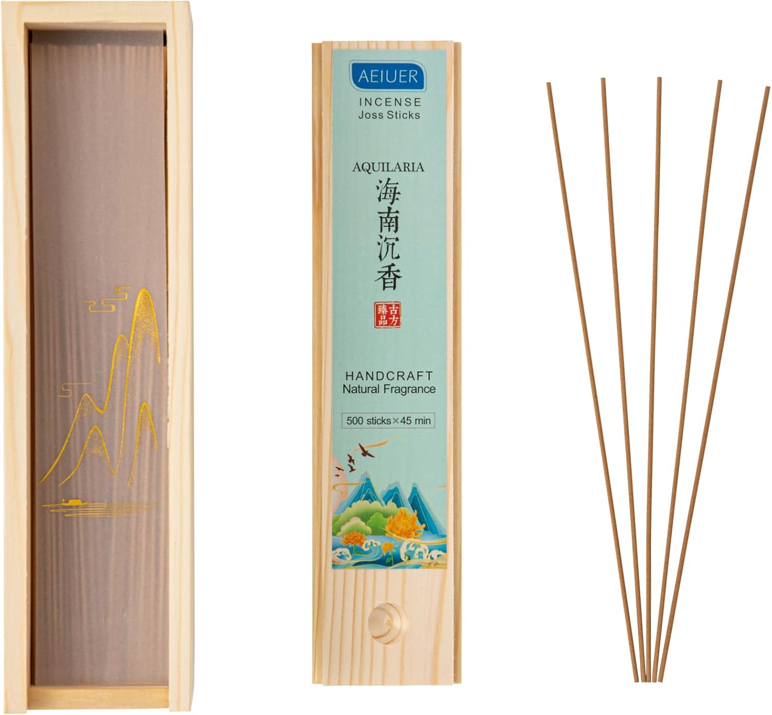 AEIUER Natural Premium Incense Sticks 8 500 Pieces