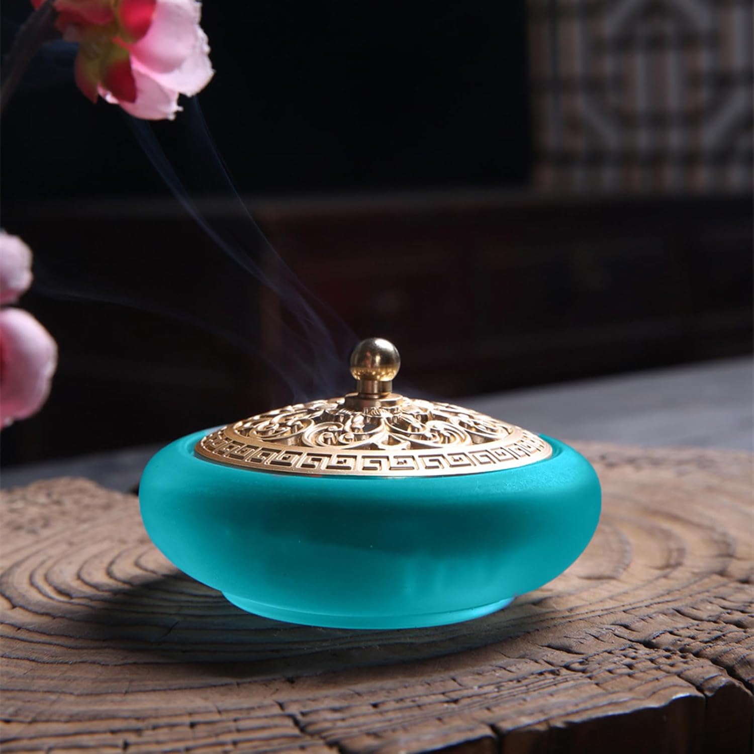 Powder Incense Burner Kit with Gift Box - Blue
