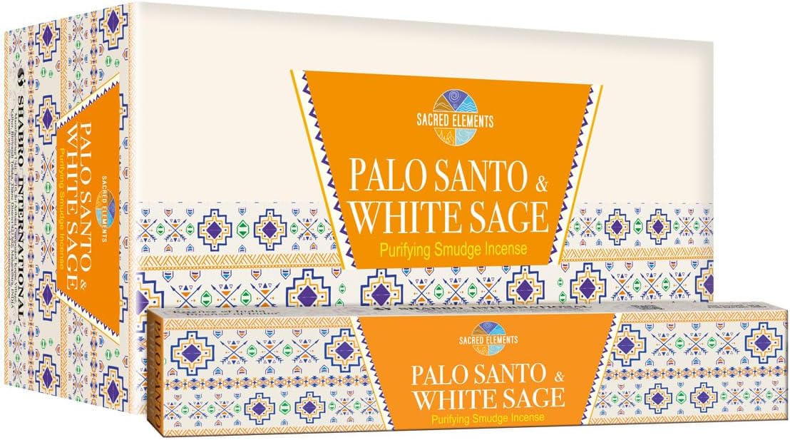 Sacred Elements Palo Santo Incense Sticks 12 Boxes