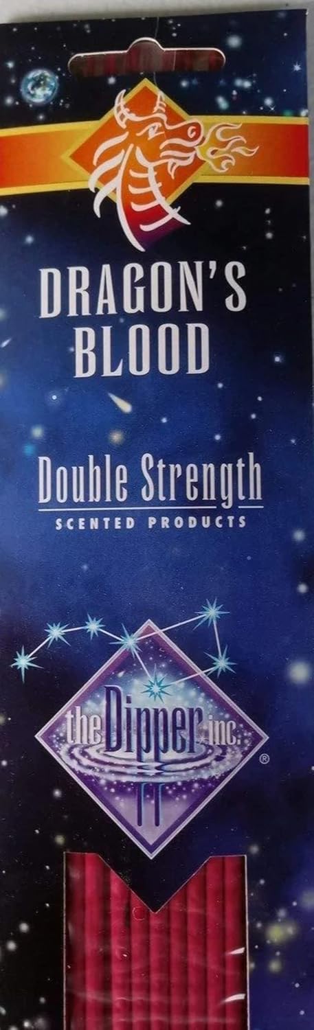 The Dipper Dragons Blood 11 Inch Incense Sticks - 20 Sticks