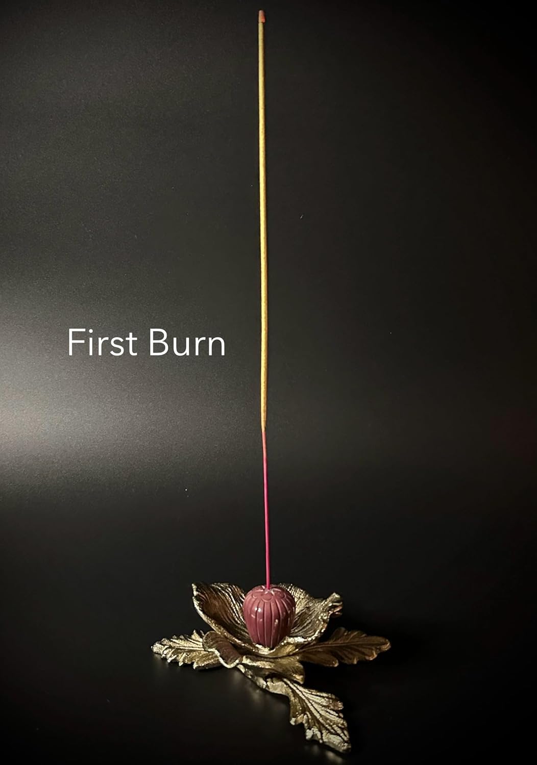 Gold Incense Joss Stick 1 lb Bundle with Coiling Ember Effect