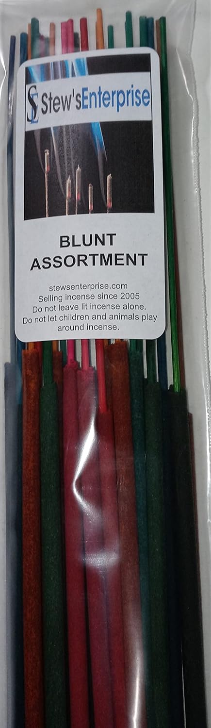 Blunt Assorted Jumbo Incense Sticks 25 Pack