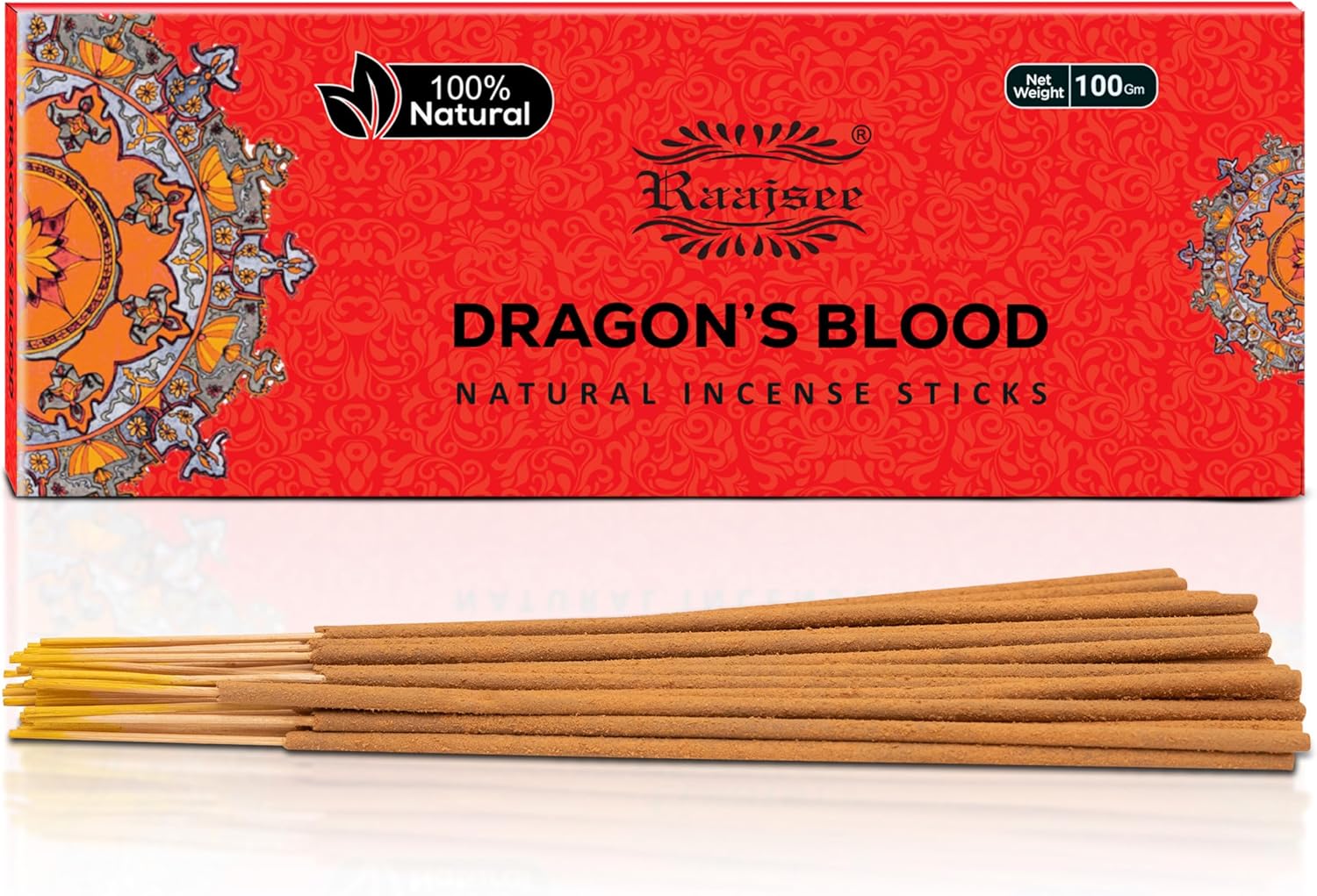 Raajsee Dragon Blood Incense Sticks 100 Gm Pack