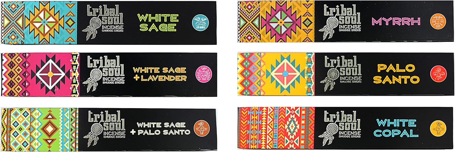 Tribal Soul Incense Sticks Set of 6