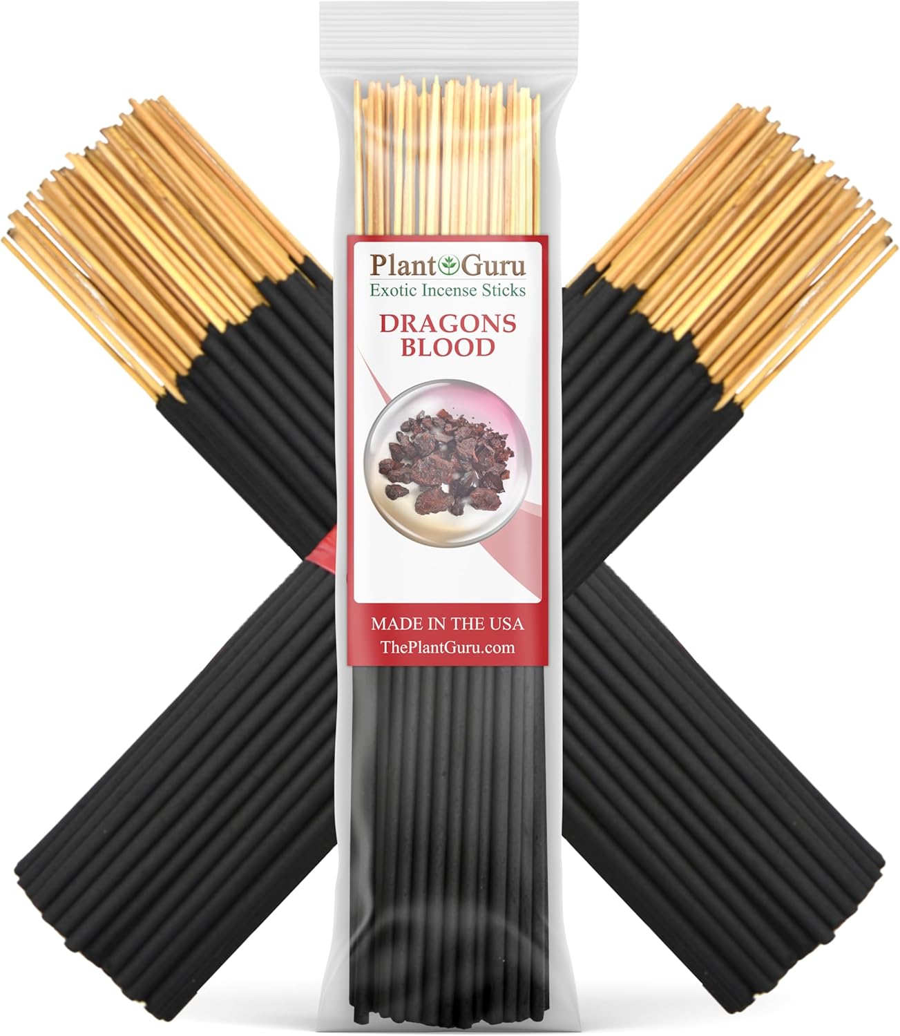 Plant Guru Dragons Blood Incense Sticks 7 Inch Bundle