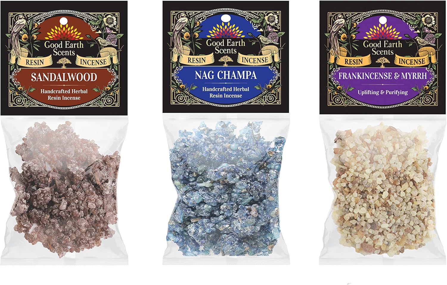 Soul Sticks Resin Incense Sampler Kit 3 Pack