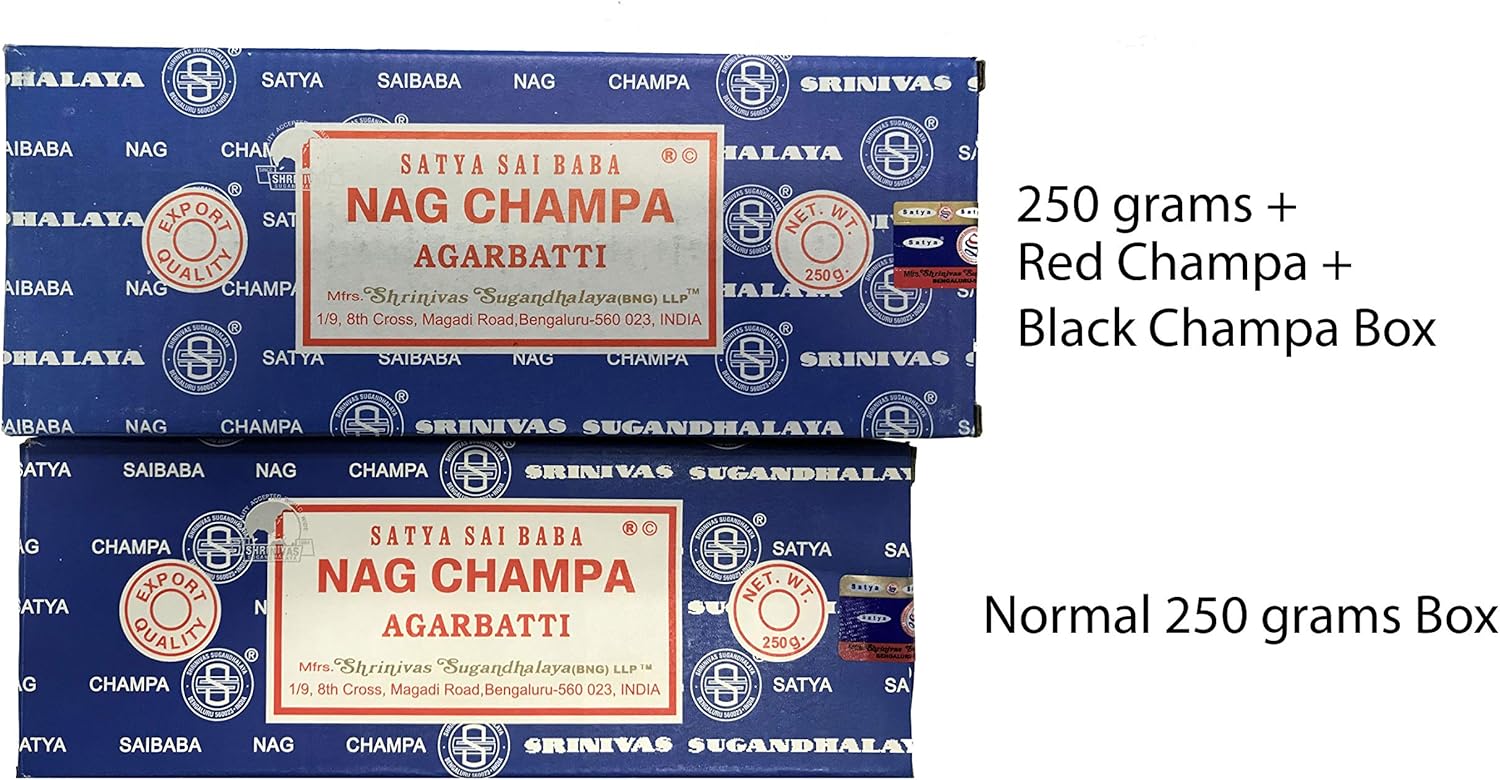 Satya Bangalore Nag Champa Incense 250g Set
