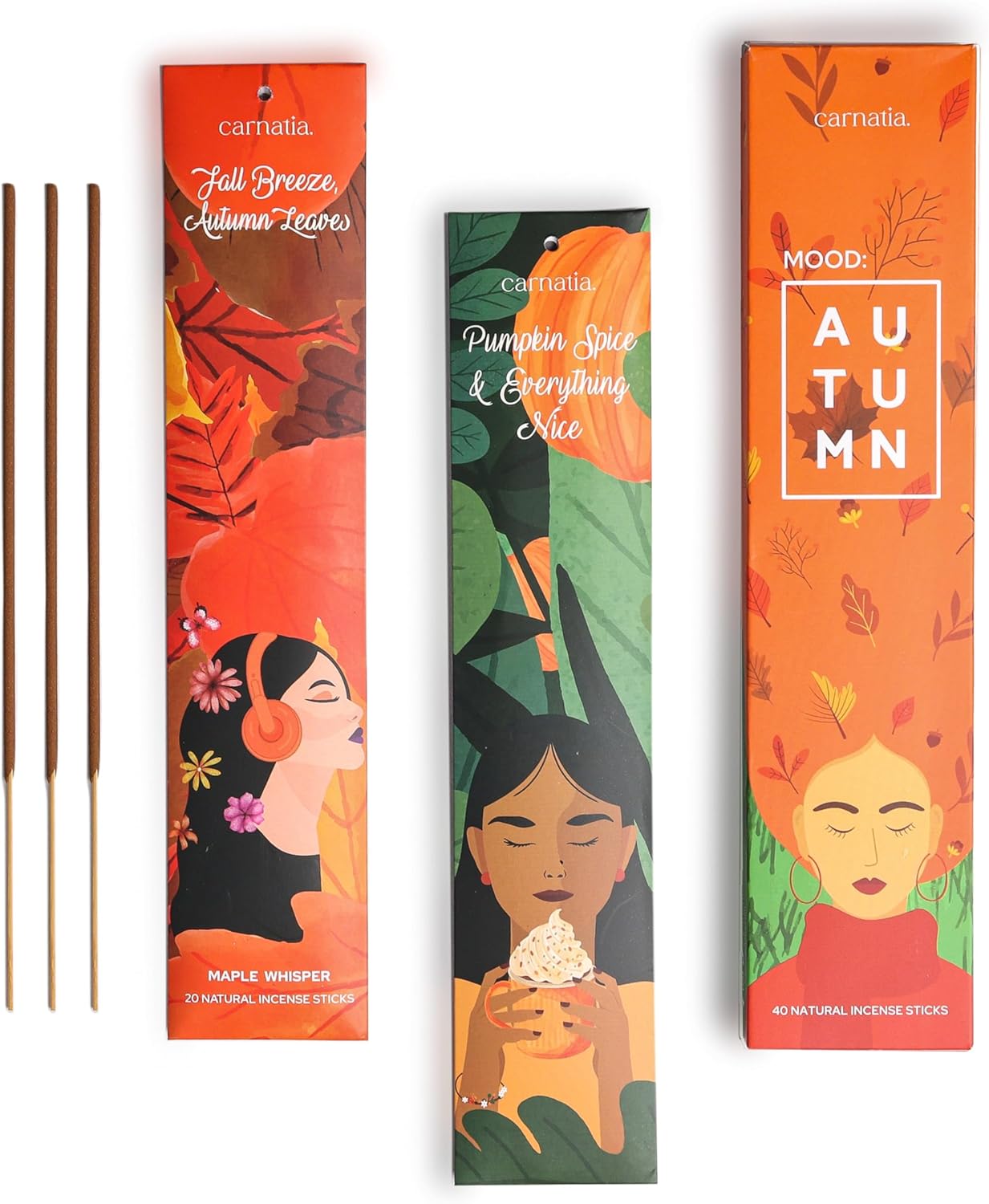 Carnatia Autumn Incense Sticks Pack of 40
