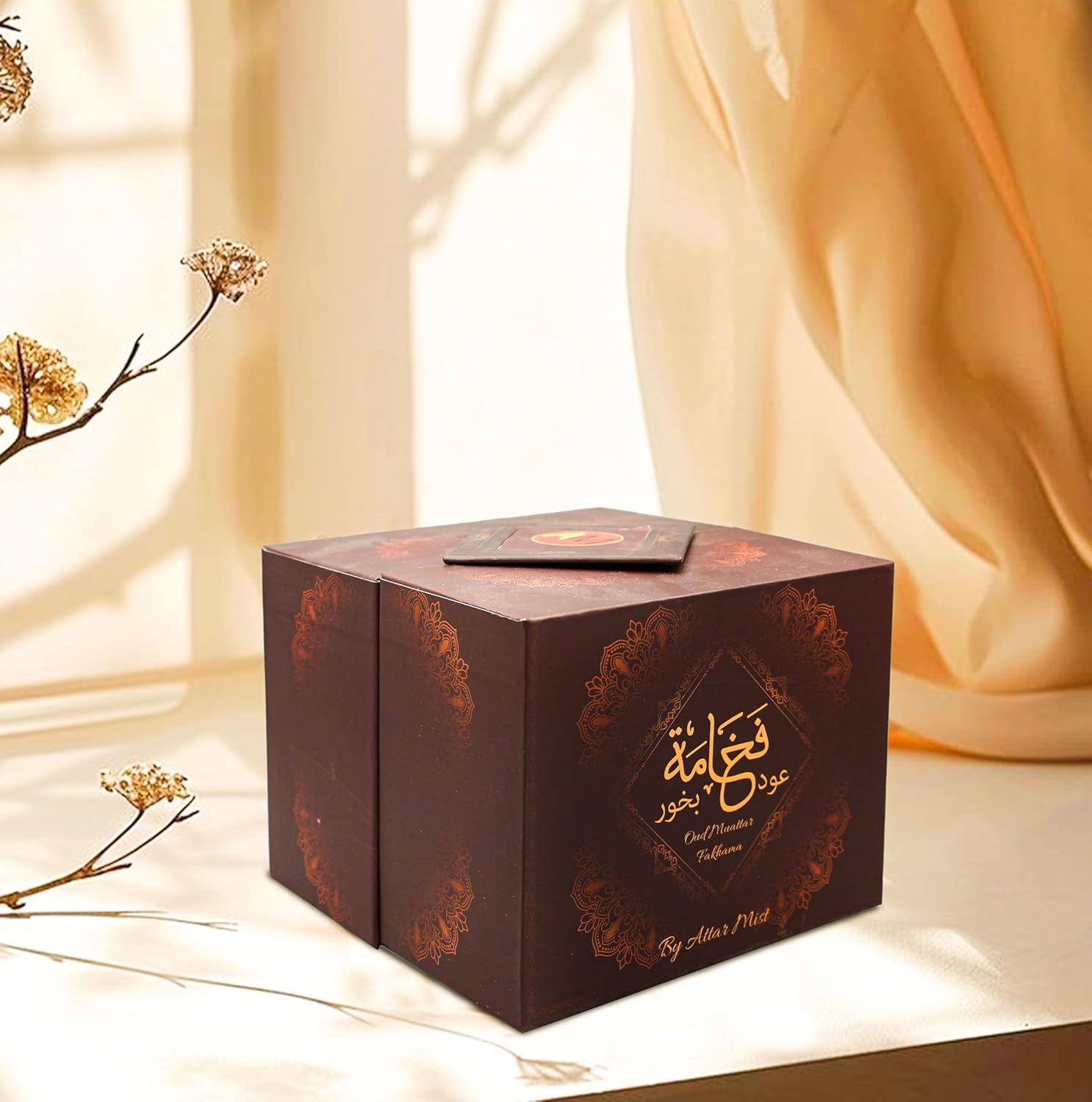 AM Oud Wood Incense Charcoal Chips - 40gm