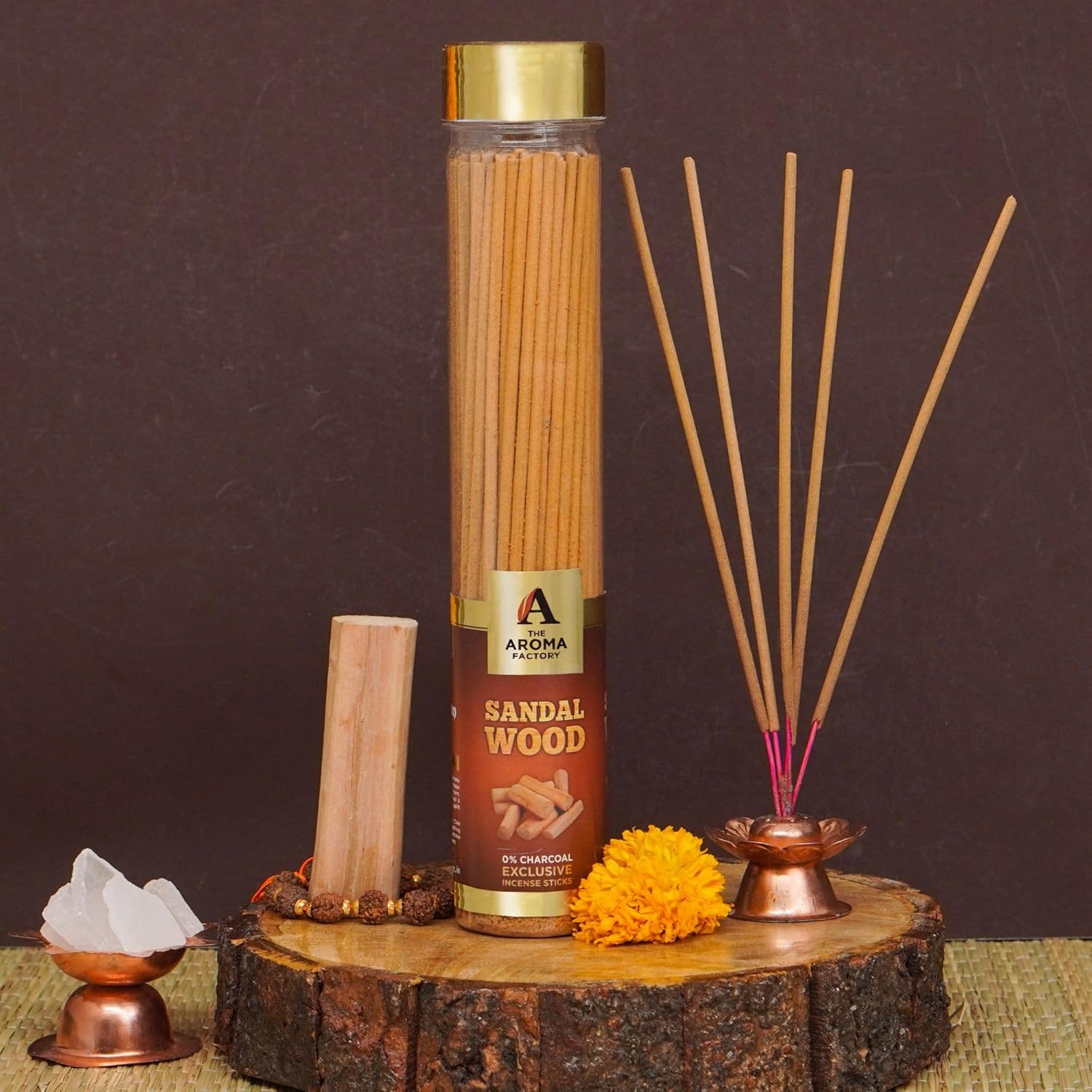 The Aroma Factory Chandan Sandalwood Incense Sticks