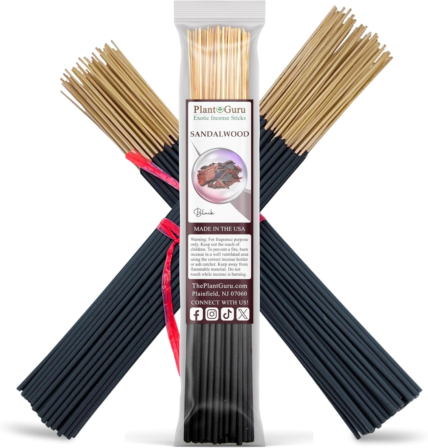 Black Sandalwood Incense Sticks 11 Bulk 85-100 Sticks