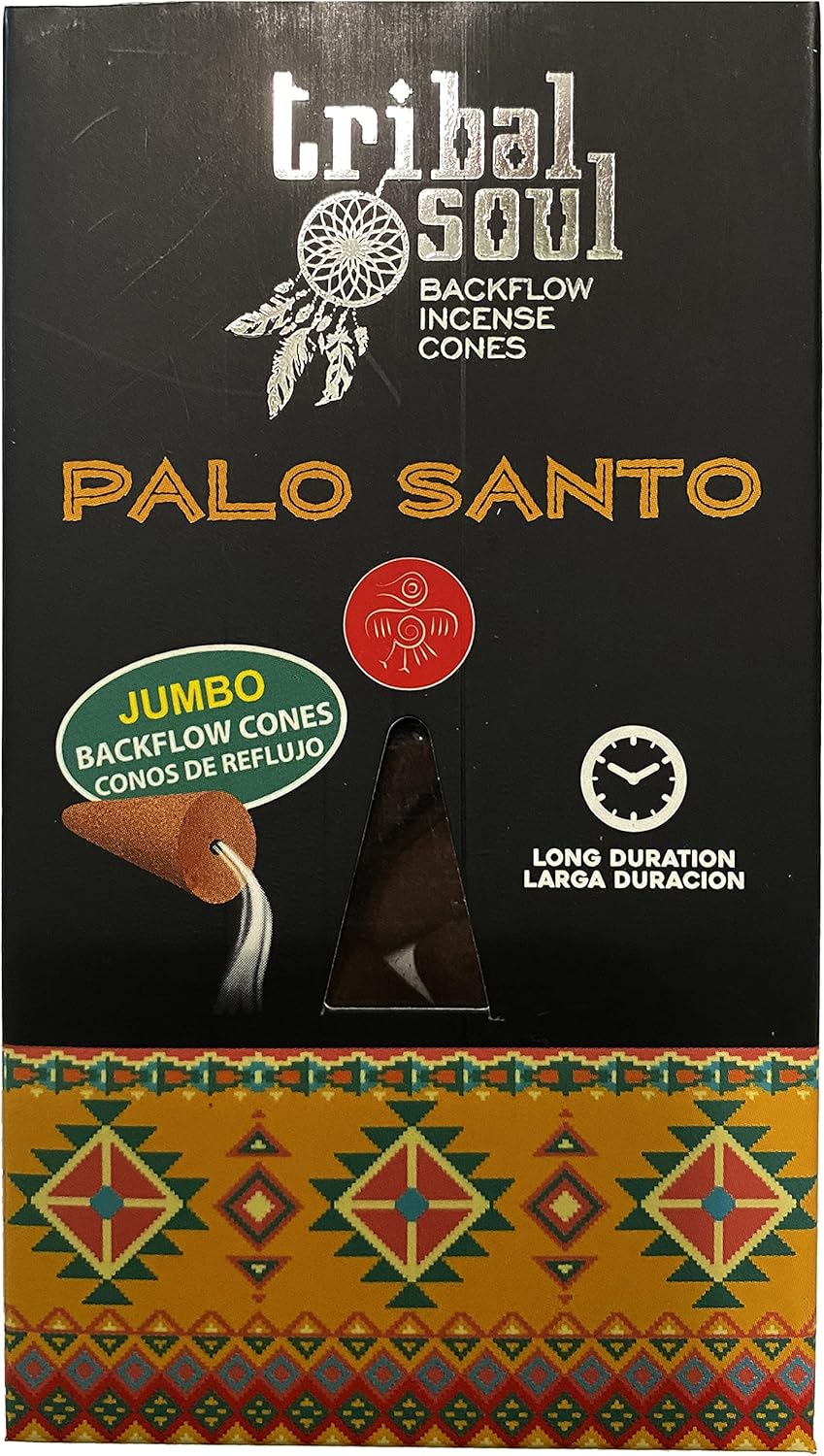 Tribal Soul Back Flow Incense Cones 60 Count