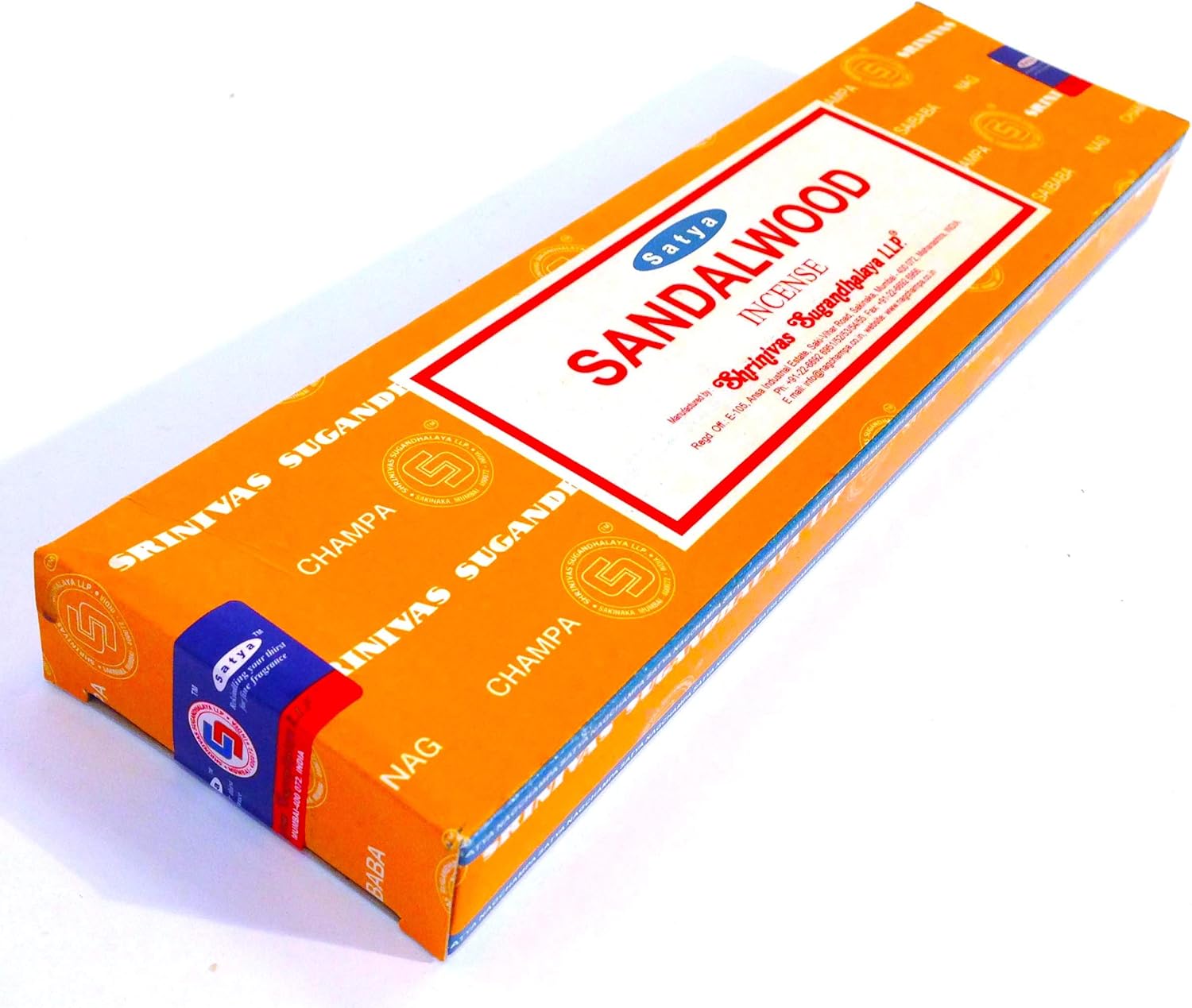 Sandalwood Nag Champa Incense 100 Gram Box
