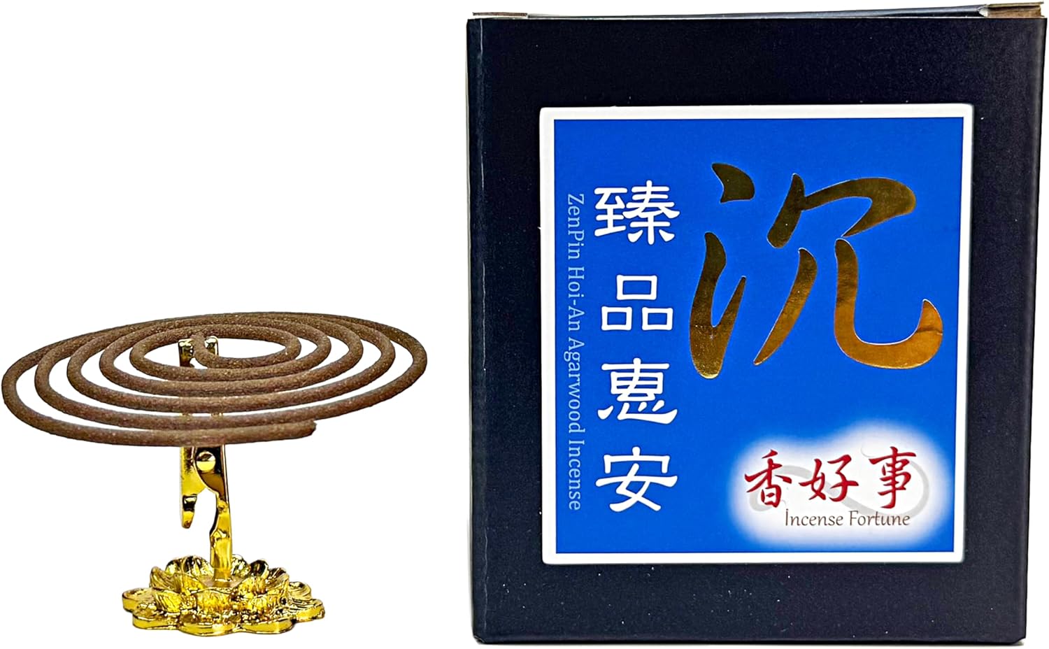 ZenPin HoiAn Agarwood Incense Coils 48pcs Case