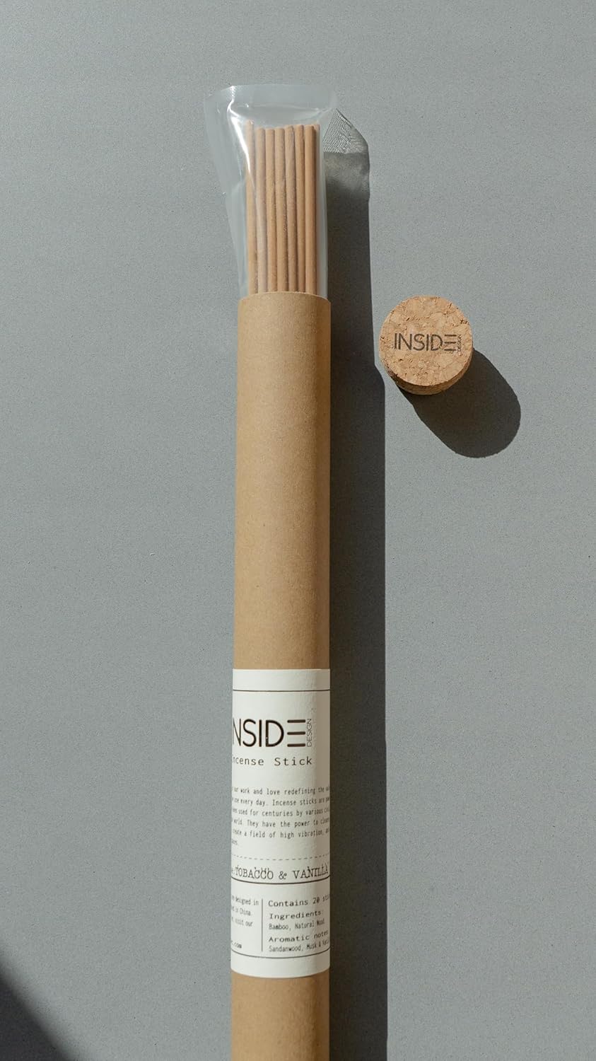Tobacco Vanilla Incense Sticks 11 Inch Natural Wood Blend 20 Sticks
