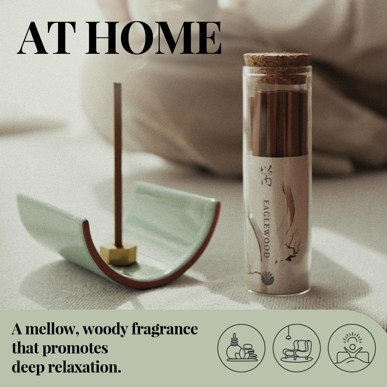 Deep Sleep Relaxation Innergy Agarwood Incense Sticks