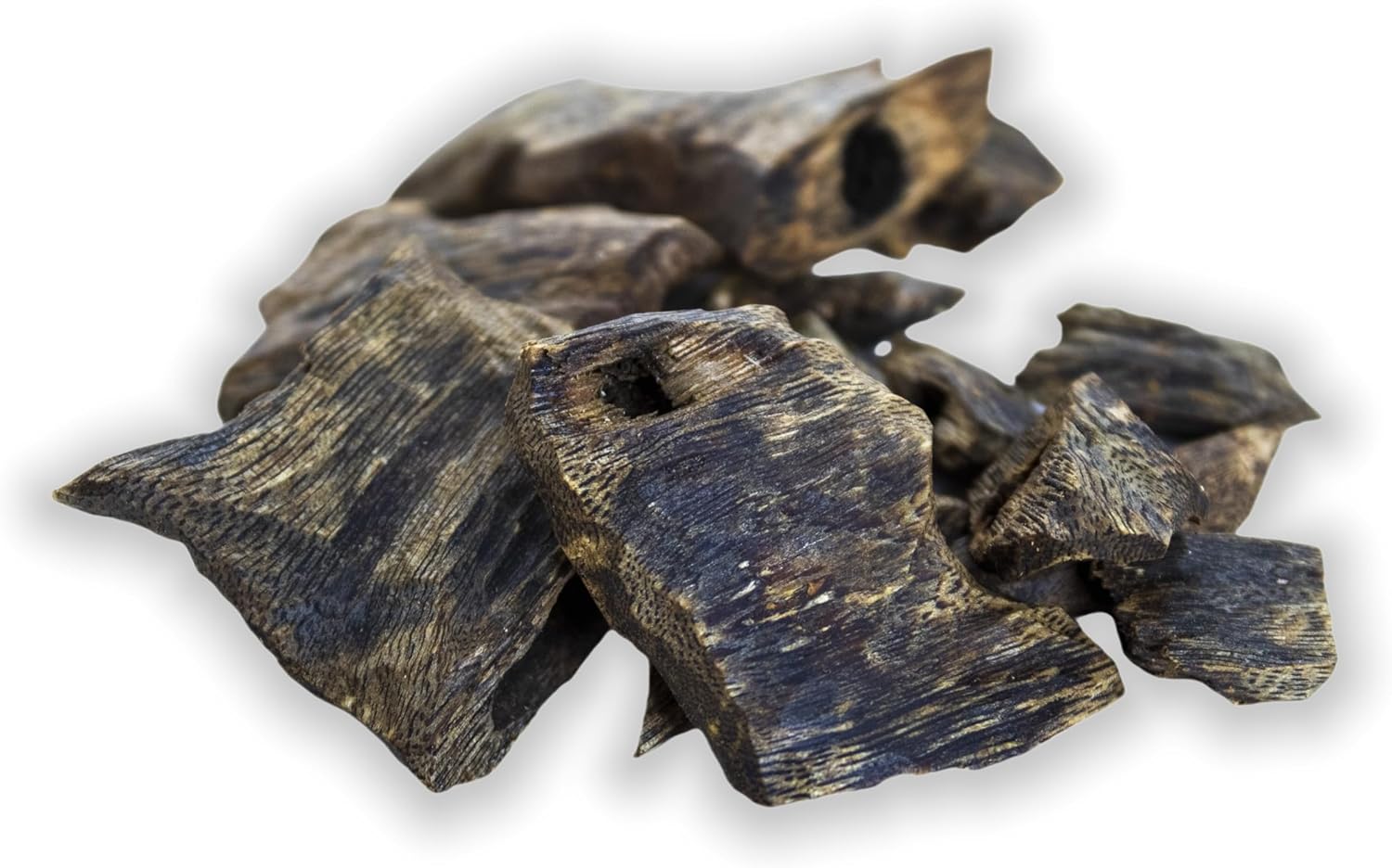 Premium Natural Agarwood Incense Block 20g - Upper Medium Grade