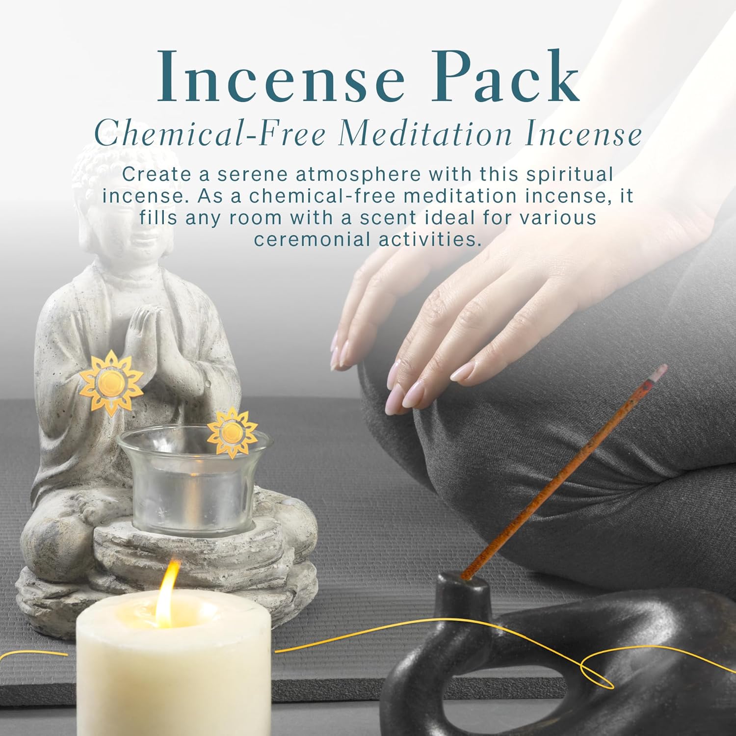 Tibetan Agarwood Incense Pack of 3 for Meditation and Yoga