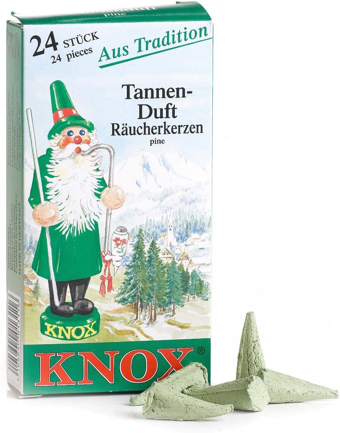 Knox KWO 24 Pieces Wood Incense Holder