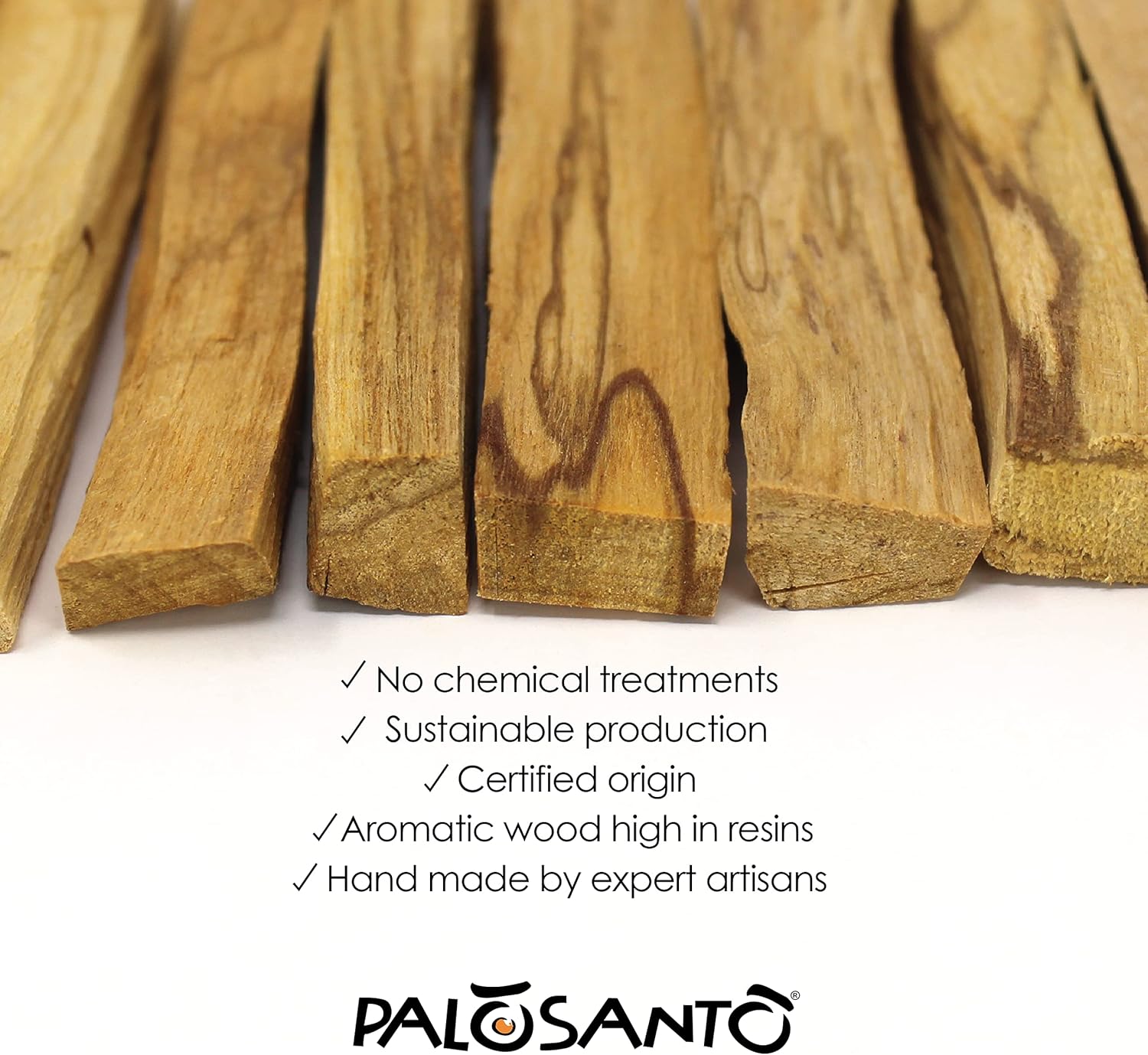 PALOSANTO Natural Incense Sticks 10cm 5 Pack