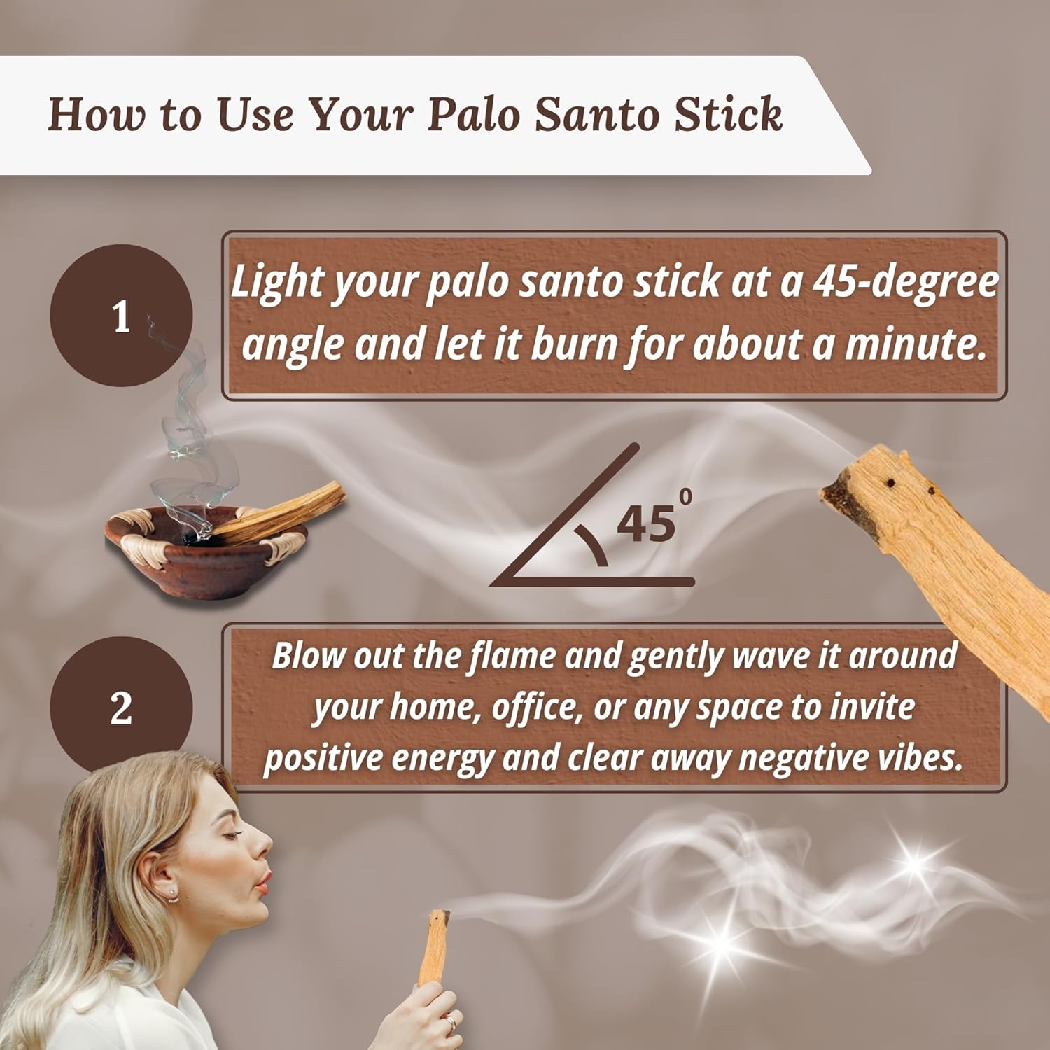 Hanan Palo Santo Sticks 25oz Natural Incense