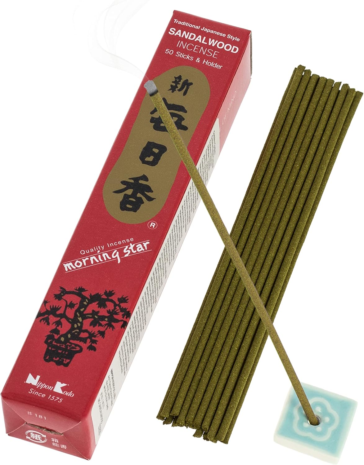Nippon Kodo Morning Star Sandalwood Incense 50 Sticks