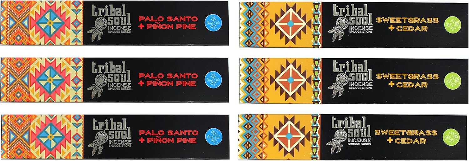 Tribal Soul Incense Smudge Sticks - Box of 6