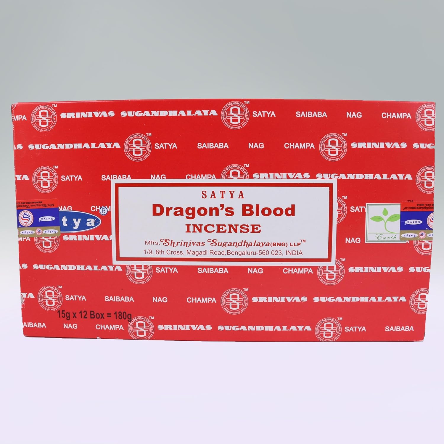 Satya Nag Champa Incense Stick Set of 12 Packs