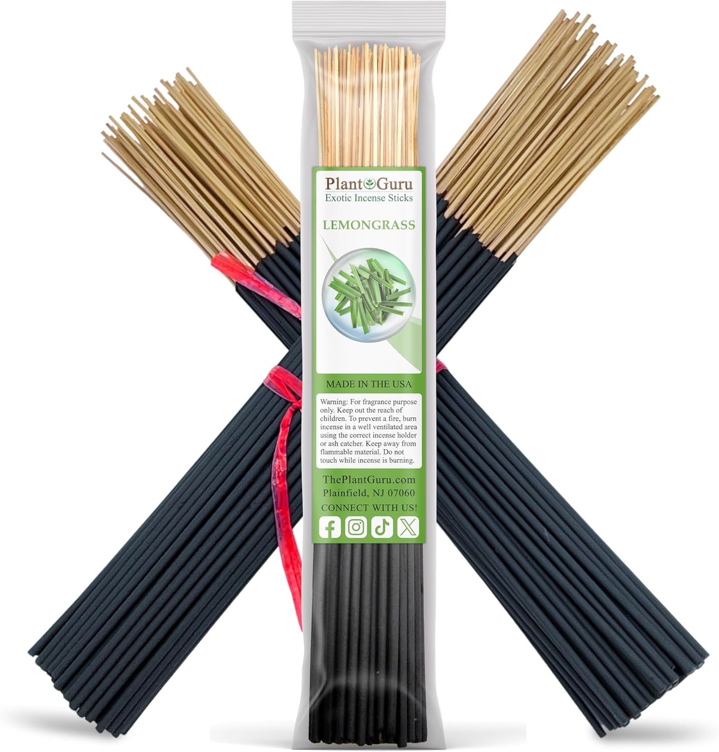 Lemongrass Incense Sticks 11 - 1 Bundle 85 to 100 Sticks