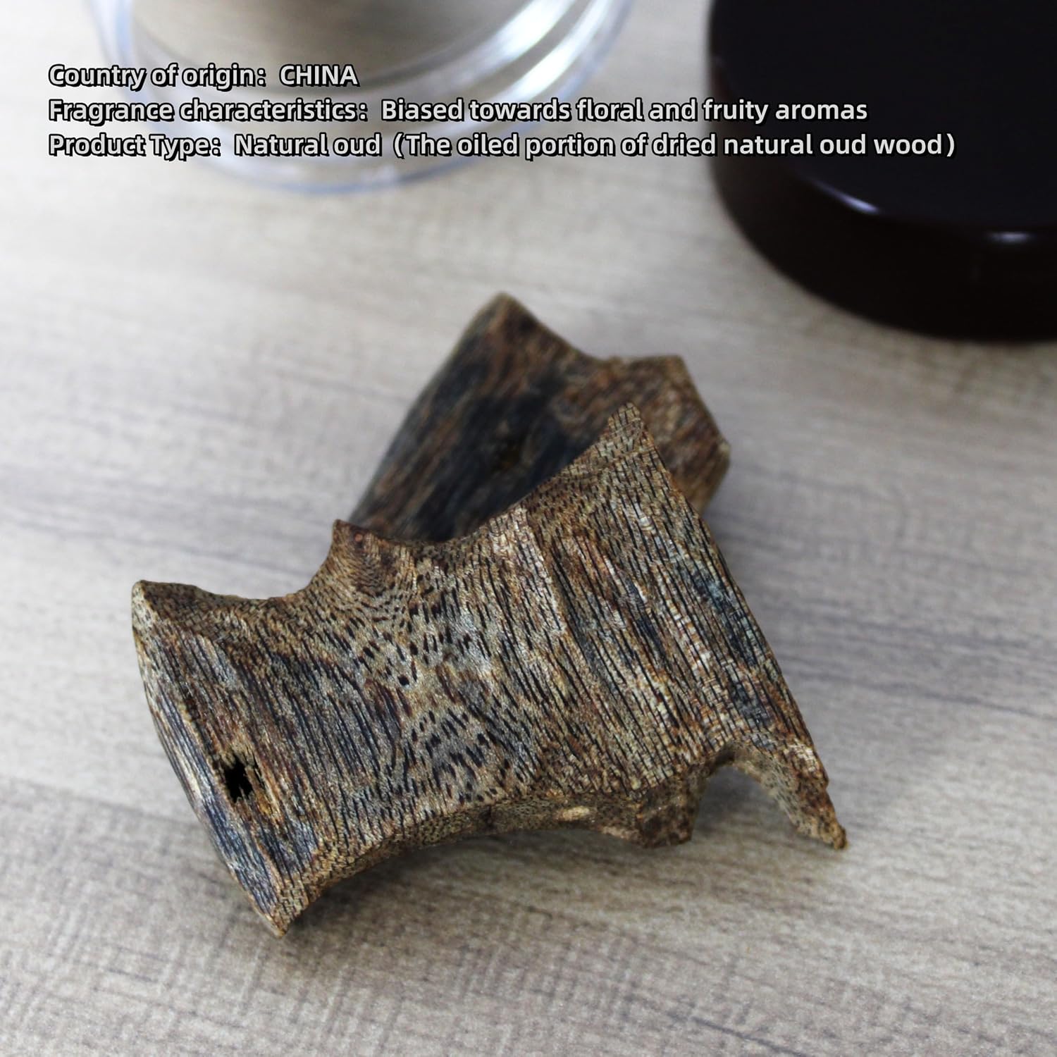 Premium Natural Agarwood Incense Block 20g - Upper Medium Grade