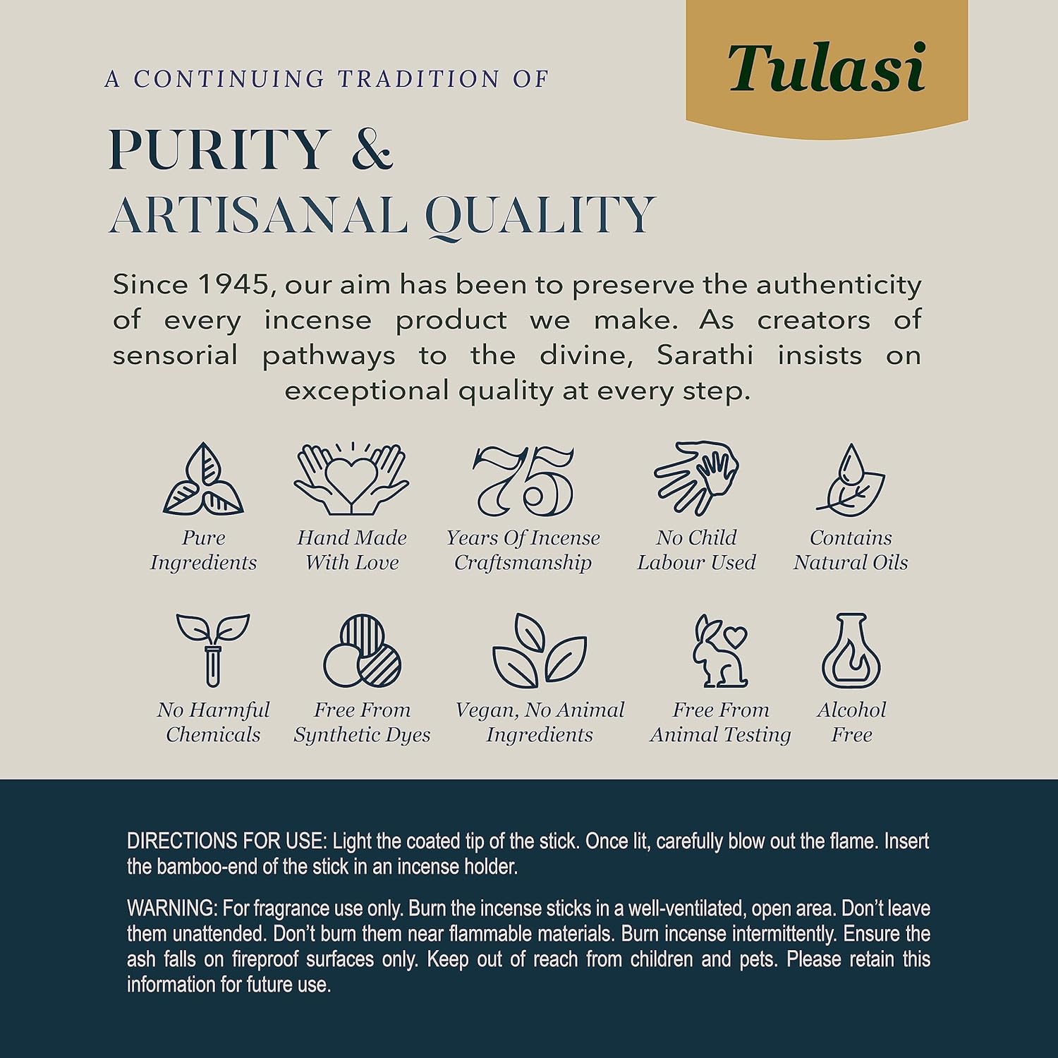 Tulasi Herbal Masala Incense Sticks Gift Pack