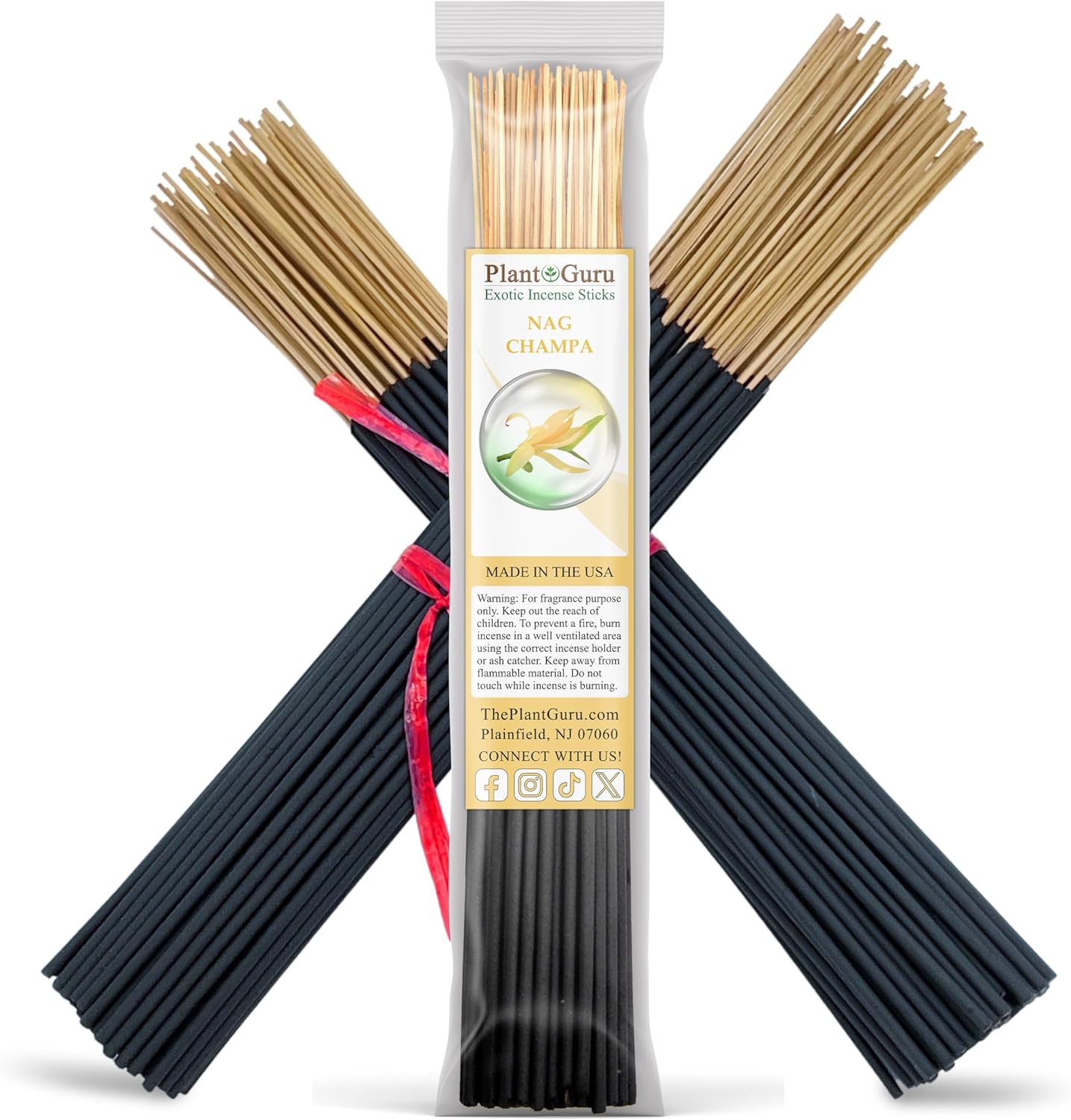 Plant Guru Nag Champa Incense Sticks 11 Inch
