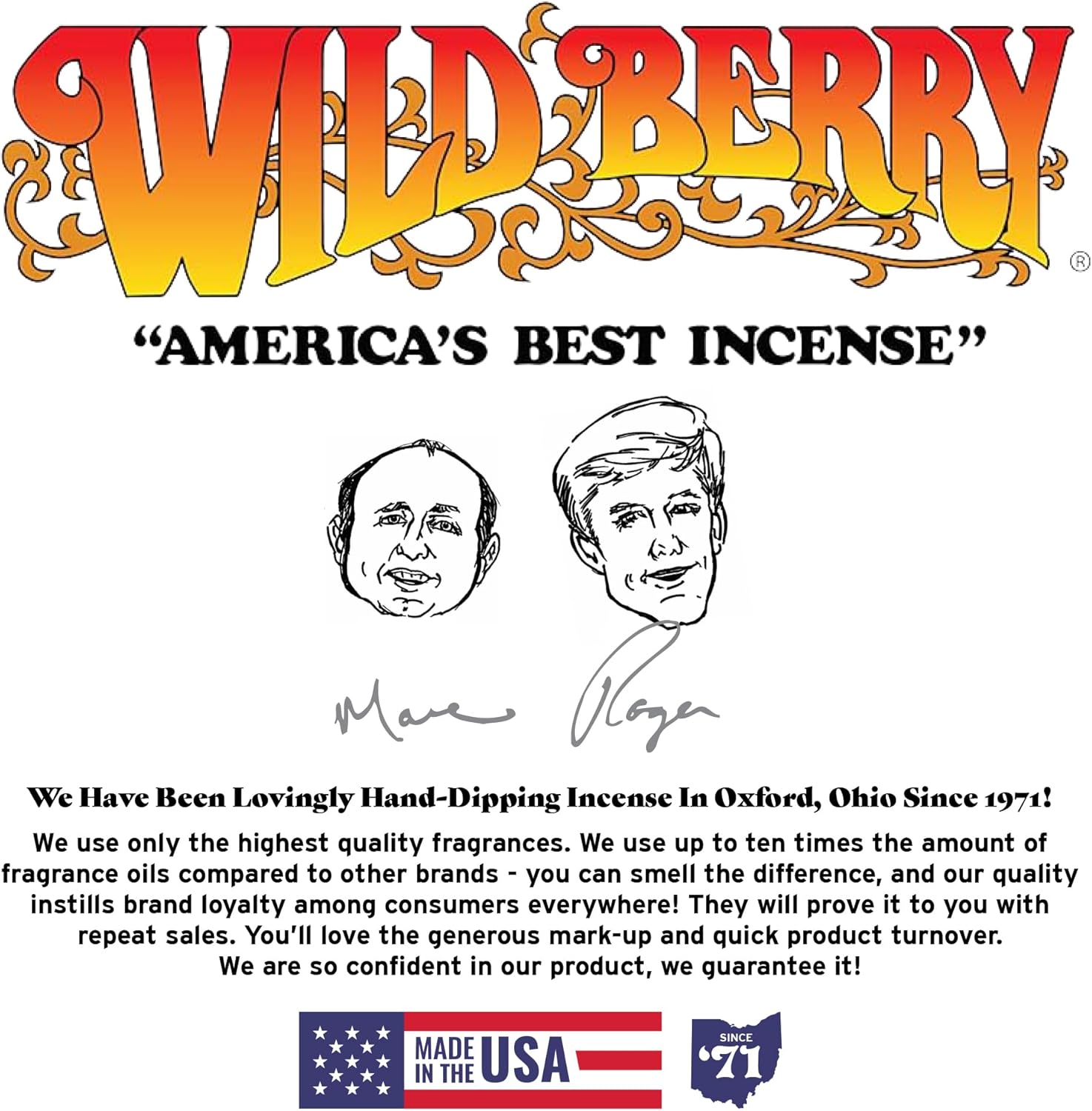 Wild Berry Incense Sticks Sweet Pea 100 Count