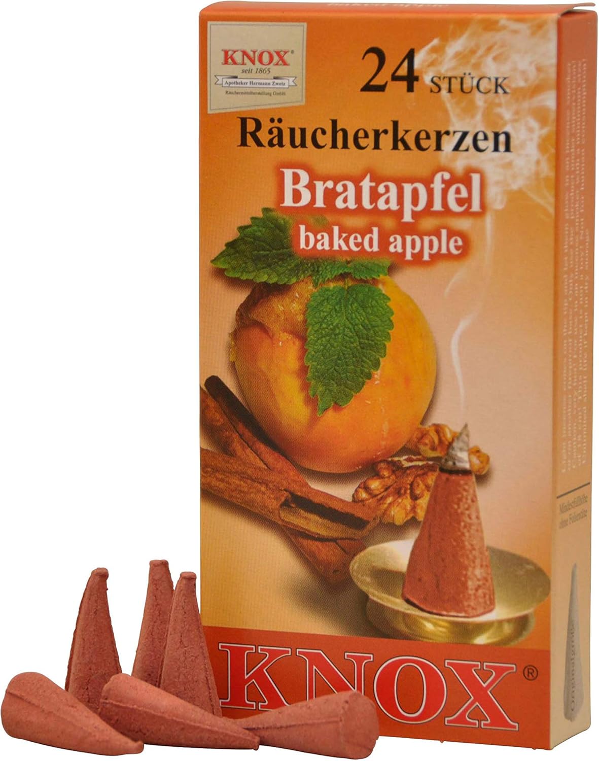KNOX Incense Cones Baked Apple Large