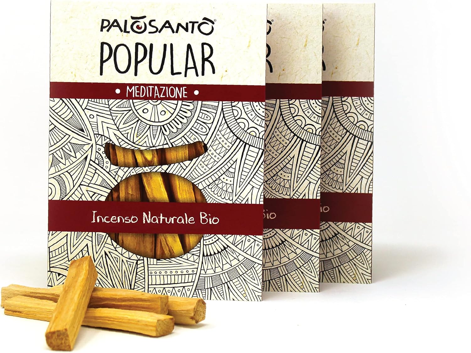 PALOSANTO - Organic Palo Santo Incense Sticks for Meditation and Stress Relief