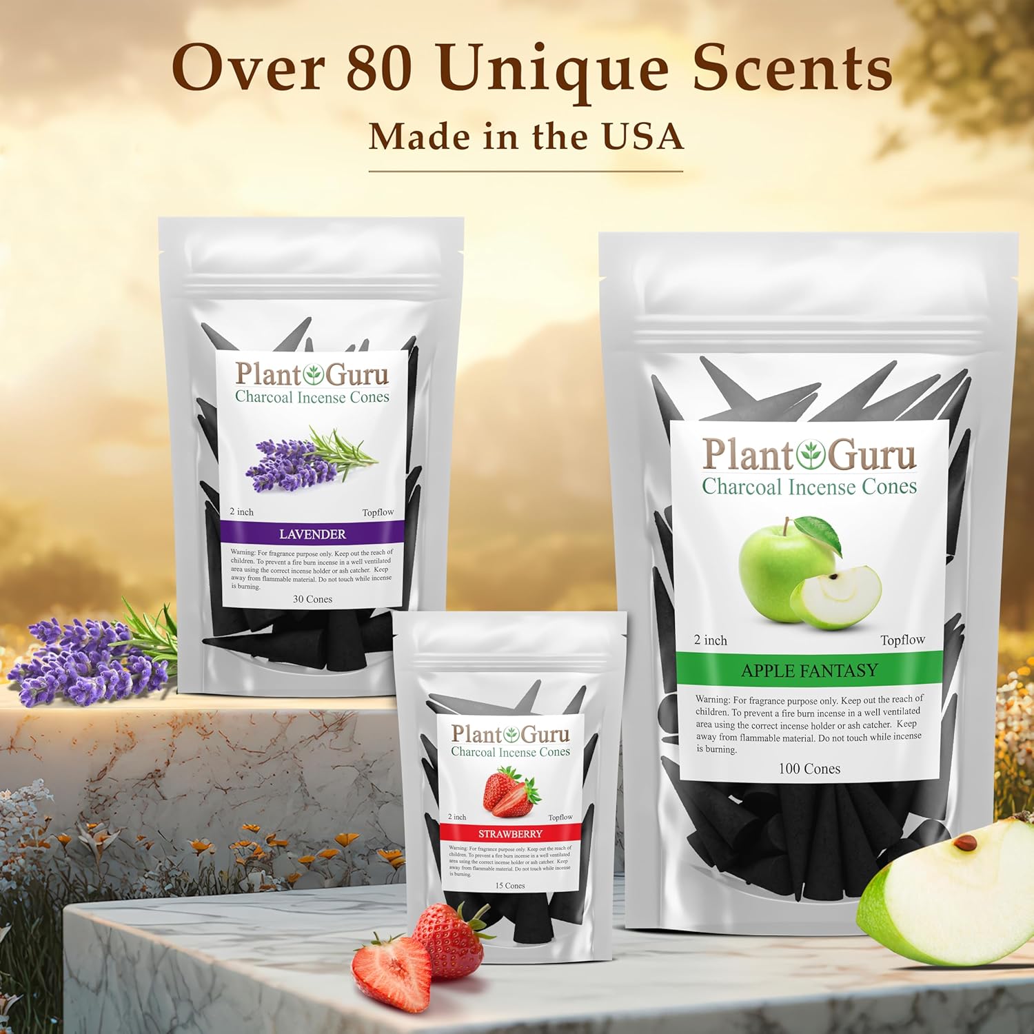 Dragons Blood Charcoal Incense Cones 2 Topflow 60 Pack