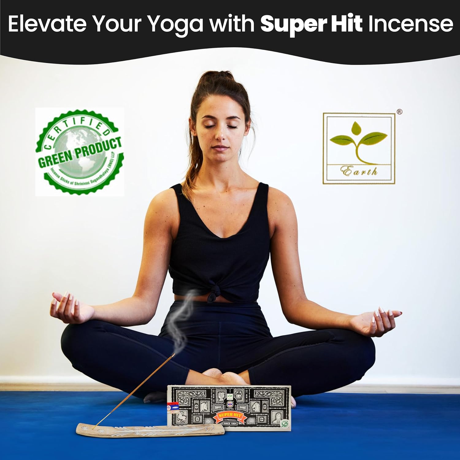 Satya Super Hit Sticks 250g Pack with Raajsee Holder