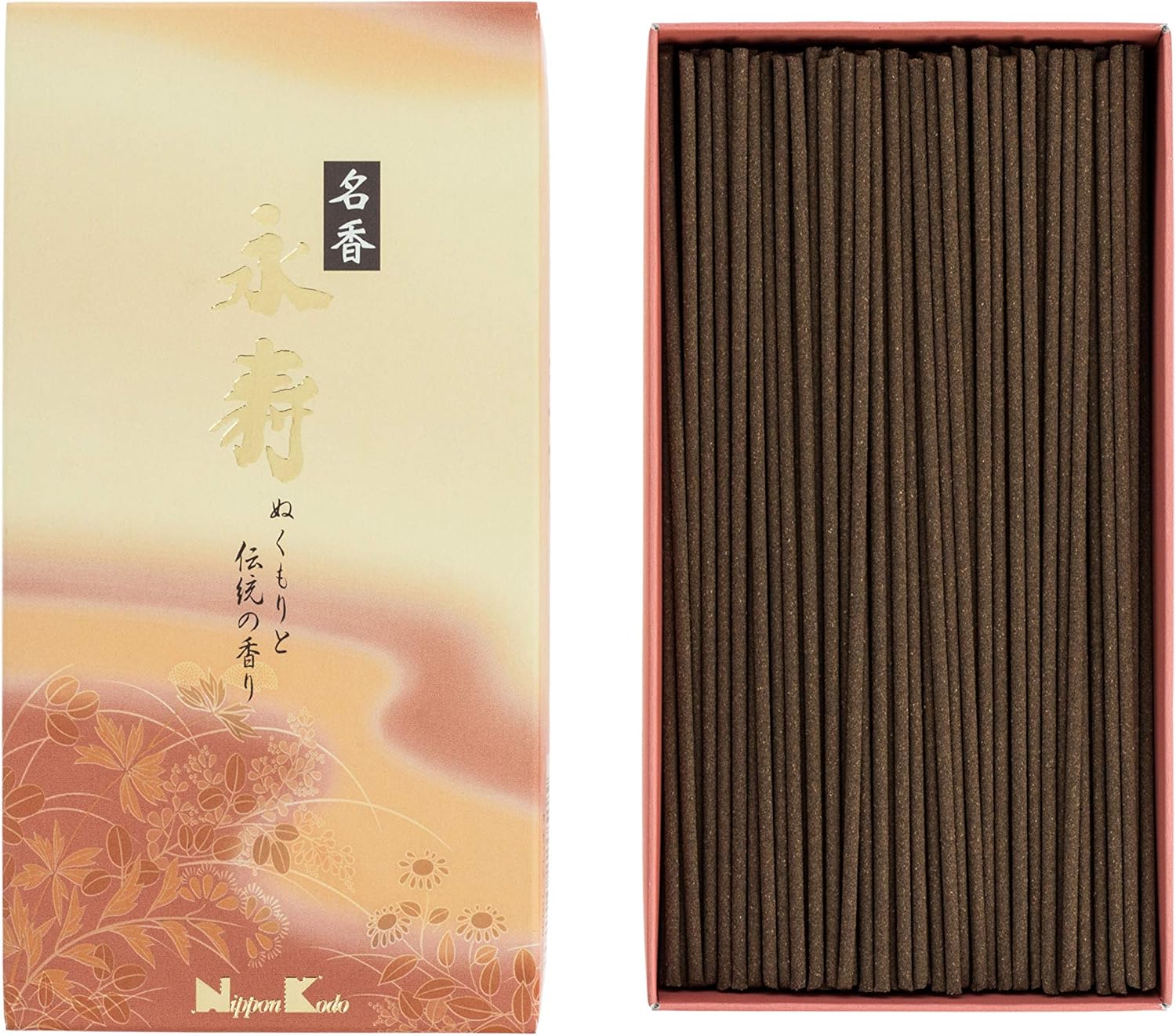 Nippon Kodo Eiju Meiko Incense Cinnamon Amber