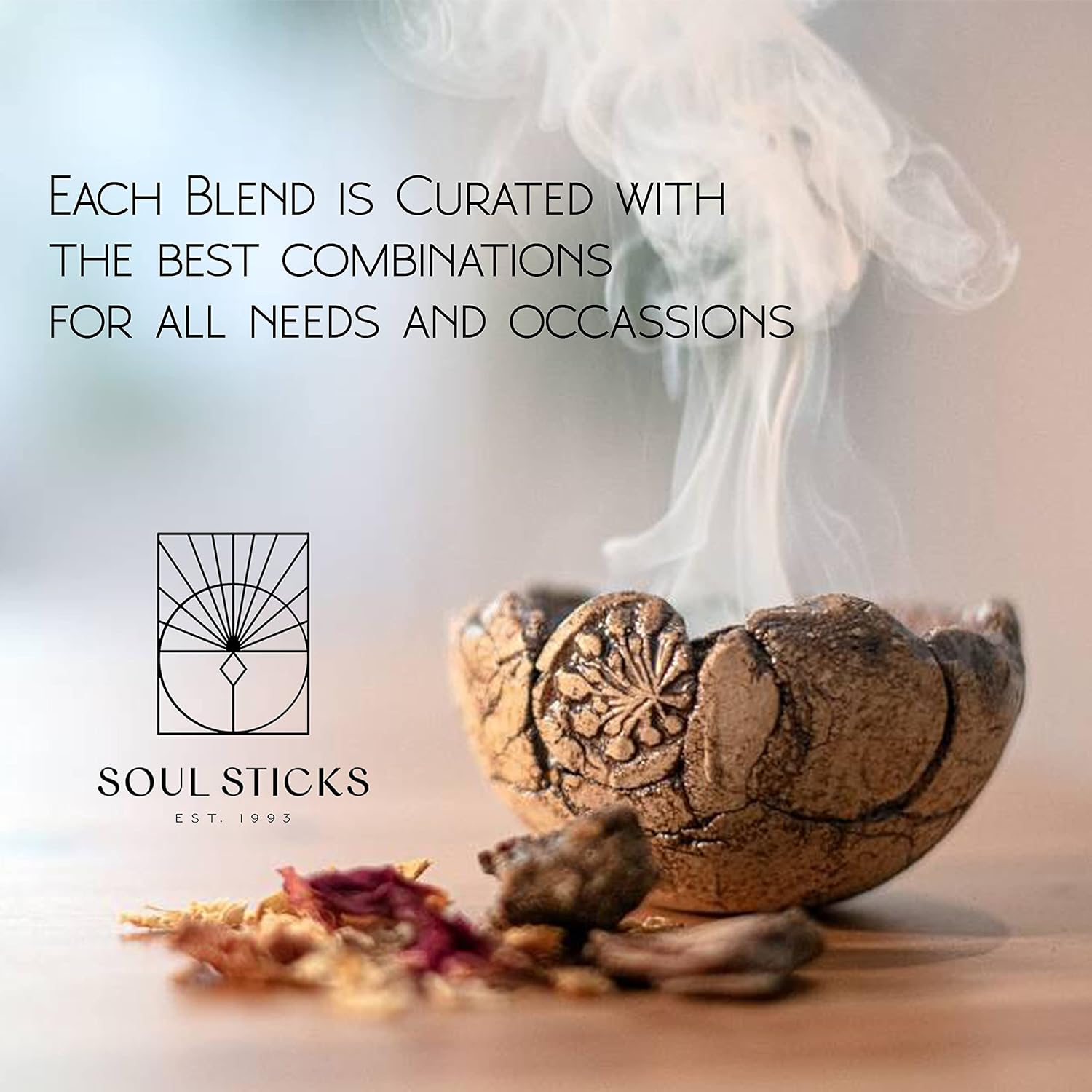 Soul Sticks Resin Incense Sampler Kit 3 Pack